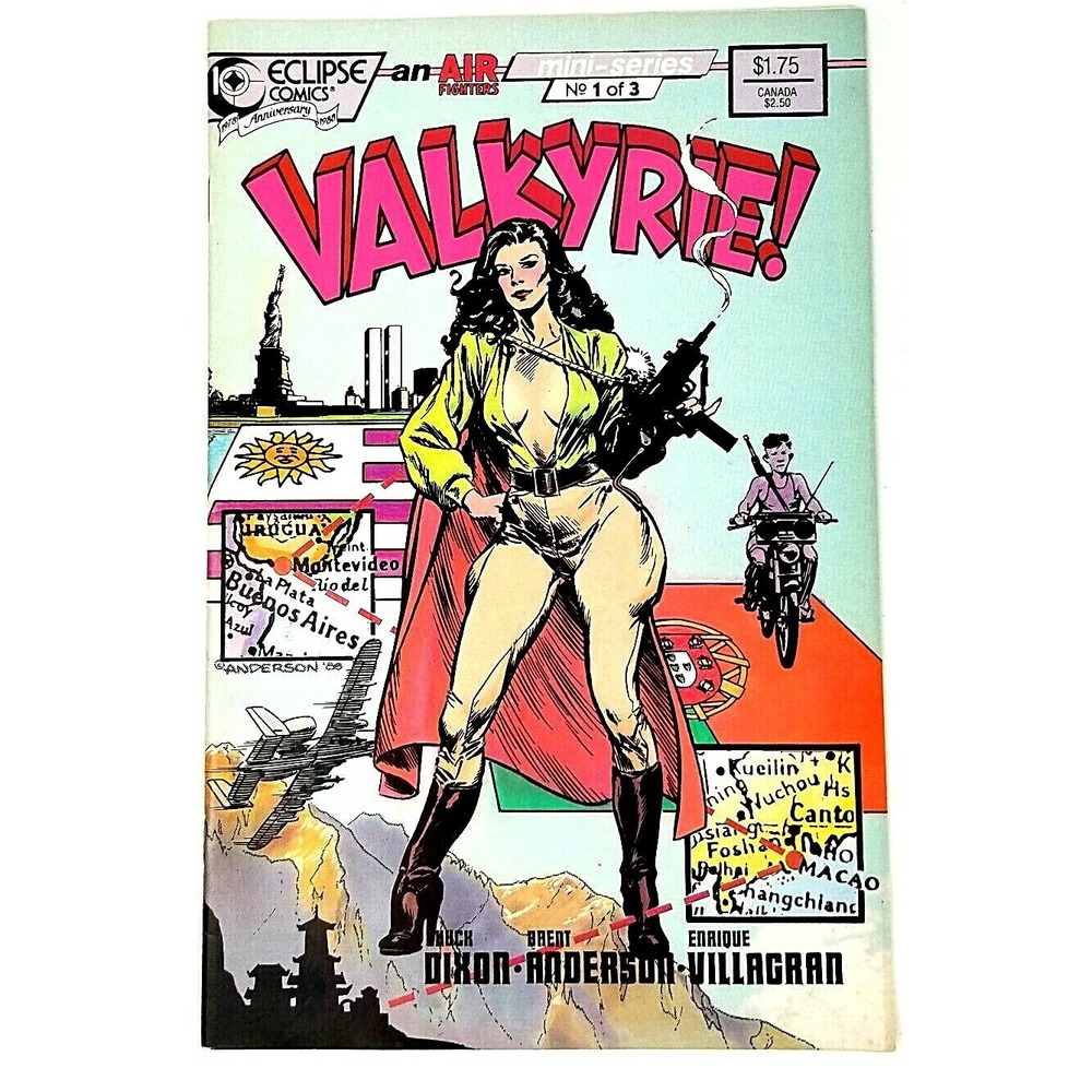 Valkkyrie Eclipse comic No‎ 1 of 3 1988
